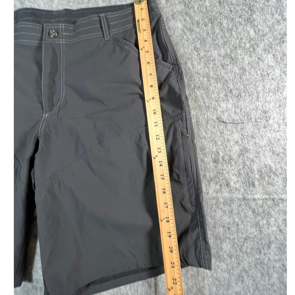 KUHL Mens 40 Shorts Cargo Gray Nylon 10" inseam - Picture 11 of 13